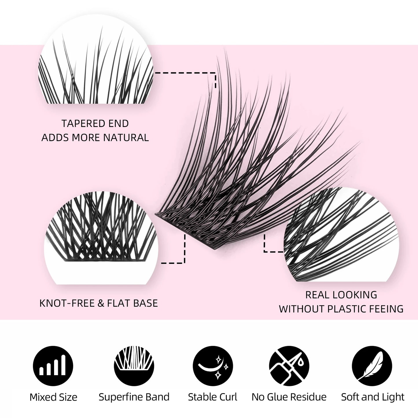 Eyelash Clusters