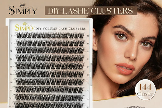Volume Individual Natural False Eyelashes Clusters